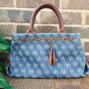 Dooney and Bourke Small Tapered Tassel Handbag